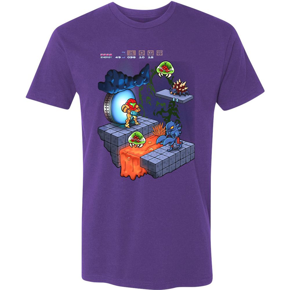 Premium Unisex T-Shirt - TJESSAWV - Purple Rush - 7