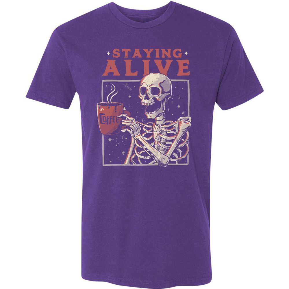 Premium Unisex T-Shirt - 7EC4NNKS - Purple Rush - 7