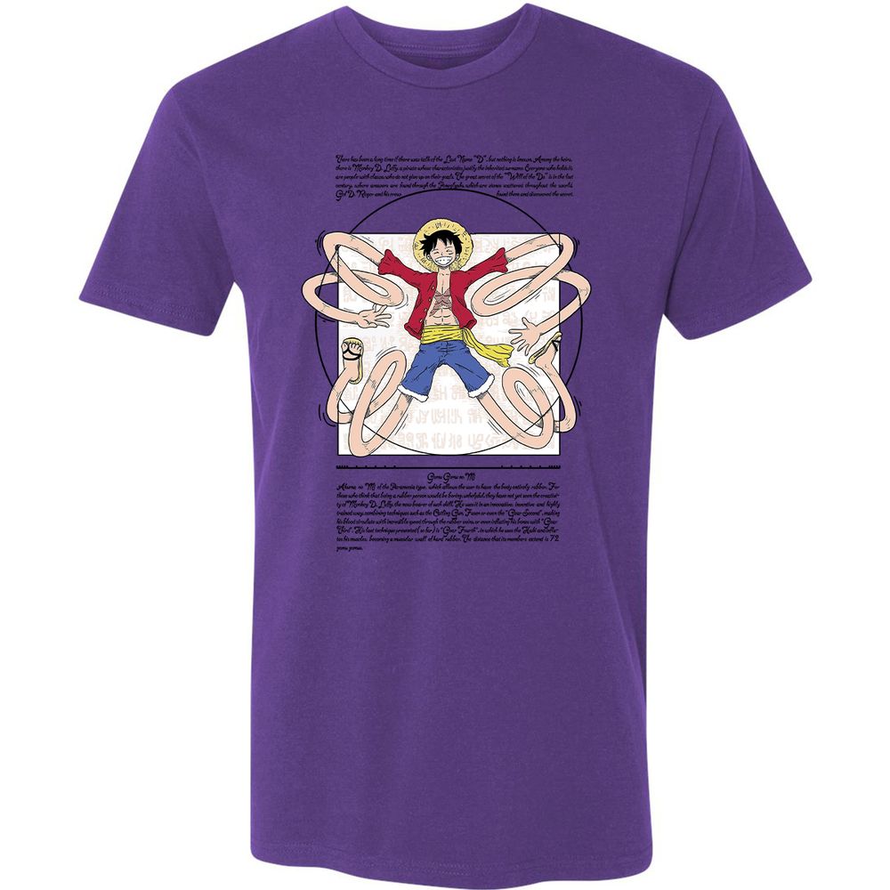 Premium Unisex T-Shirt - LVAED2WP - Purple Rush - 7