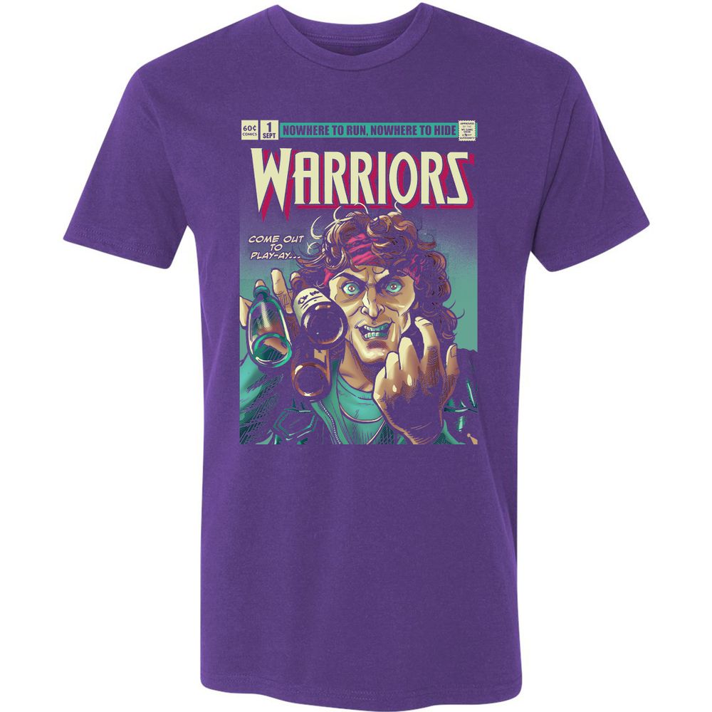 Premium Unisex T-Shirt - UV5AKL26 - Purple Rush - 7