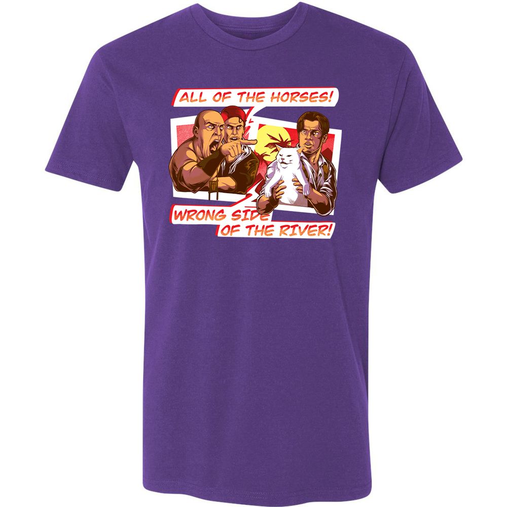 Premium Unisex T-Shirt - 73RW33R9 - Purple Rush - 7