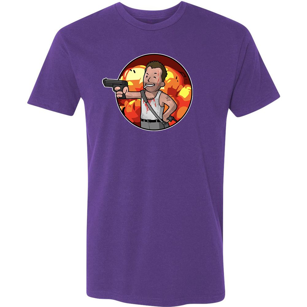 Premium Unisex T-Shirt - 44NURV6C - Purple Rush - 7