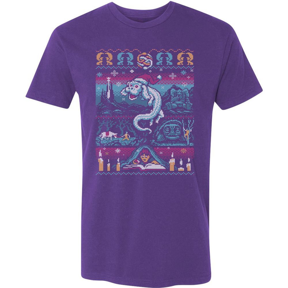 Premium Unisex T-Shirt - ZZ85DUD5 - Purple Rush - 7