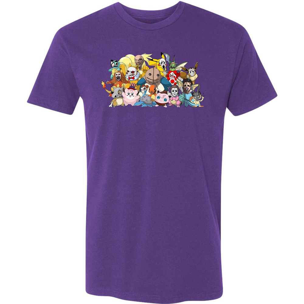 Premium Unisex T-Shirt - EJGACRKX - Purple Rush - 7