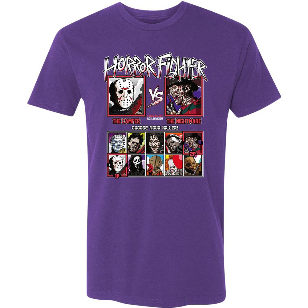 Premium Unisex T-Shirt - EQQ3LELG - Purple Rush - 7