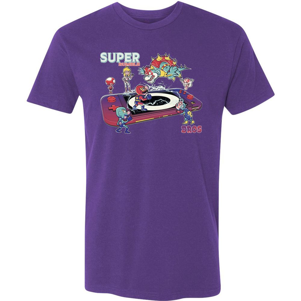 Premium Unisex T-Shirt - KZM14B1F - Purple Rush - 7