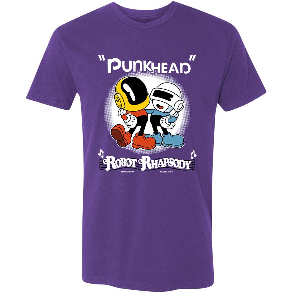 Premium Unisex T-Shirt - T4C7S2FK - Purple Rush - 7