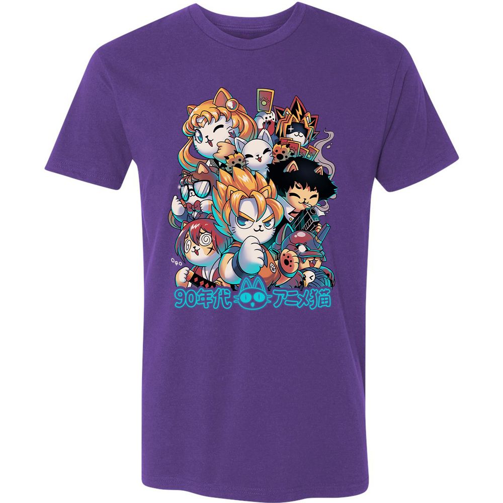 Premium Unisex T-Shirt - CECDP4SV - Purple Rush - 7