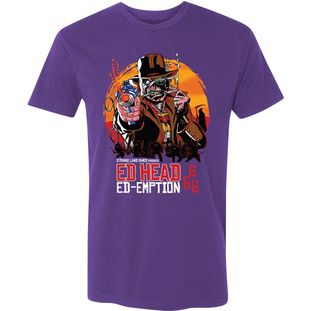 Premium Unisex T-Shirt - ENSY85BK - Purple Rush - 7