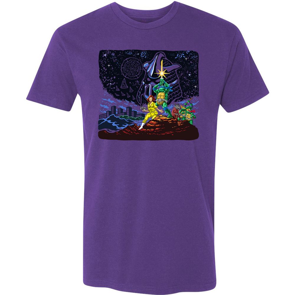 Premium Unisex T-Shirt - 81ZYT657 - Purple Rush - 7