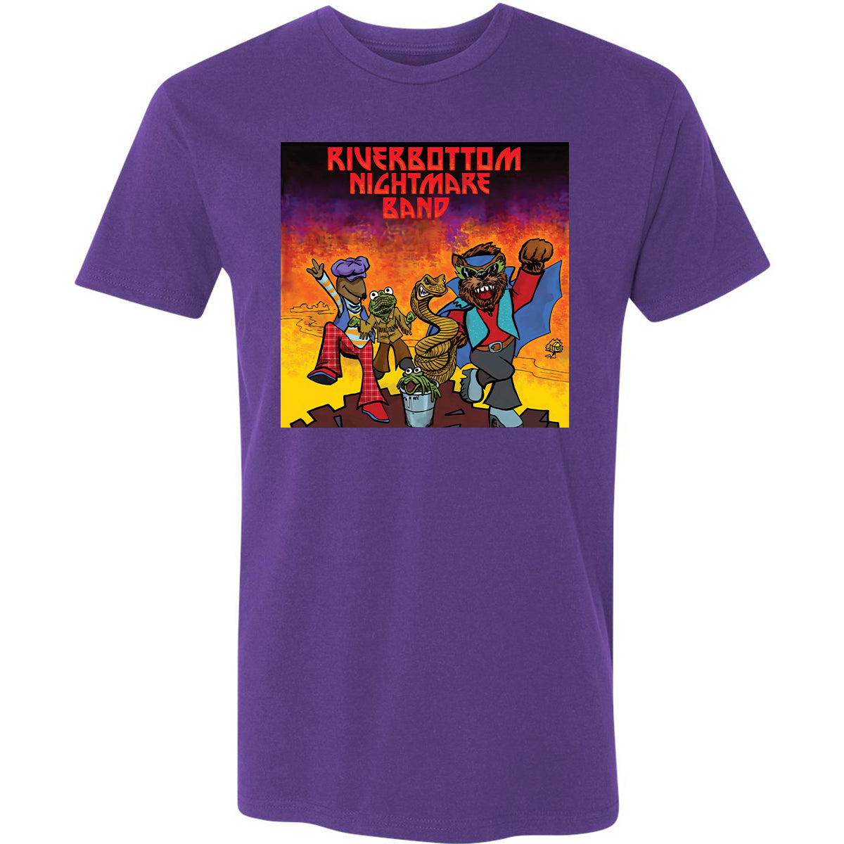 Premium Unisex T-Shirt - 5SXAQFKR - Purple Rush - 7