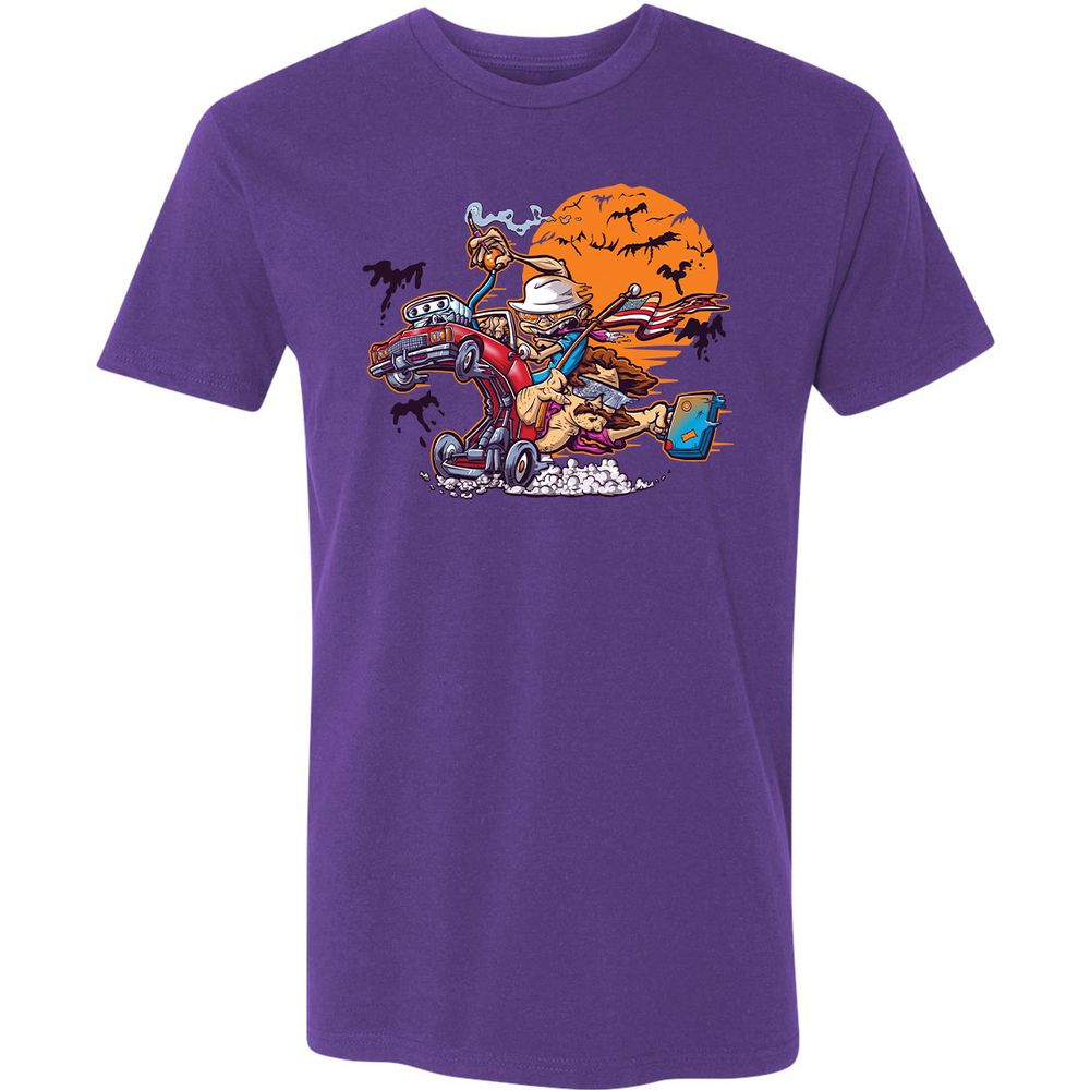 Premium Unisex T-Shirt - UECC673W - Purple Rush - 7