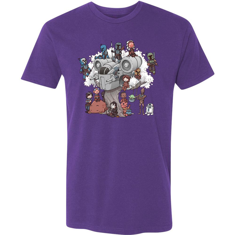 Premium Unisex T-Shirt - APVFBNEF - Purple Rush - 7