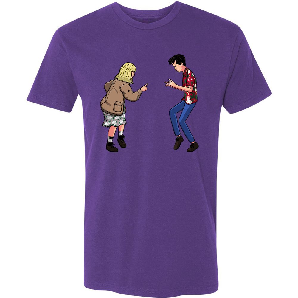 Premium Unisex T-Shirt - 8HM1GGKM - Purple Rush - 7
