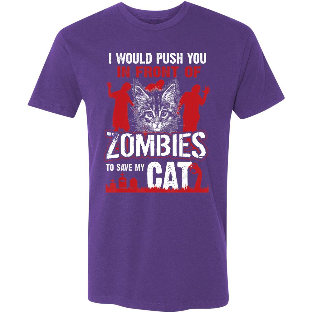 Premium Unisex T-Shirt - YKTQ7S19 - Purple Rush - 7