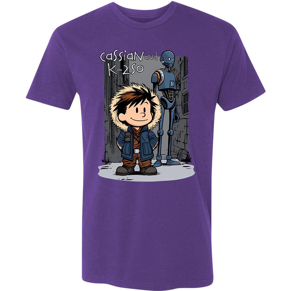 Premium Unisex T-Shirt - DVFH3K8Q - Purple Rush - 7