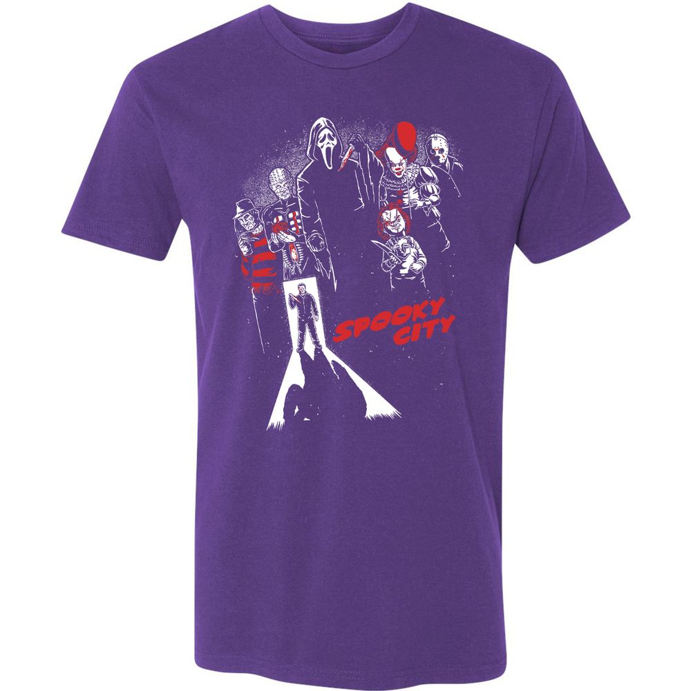 Premium Unisex T-Shirt - RX67DMDP - Purple Rush - 7