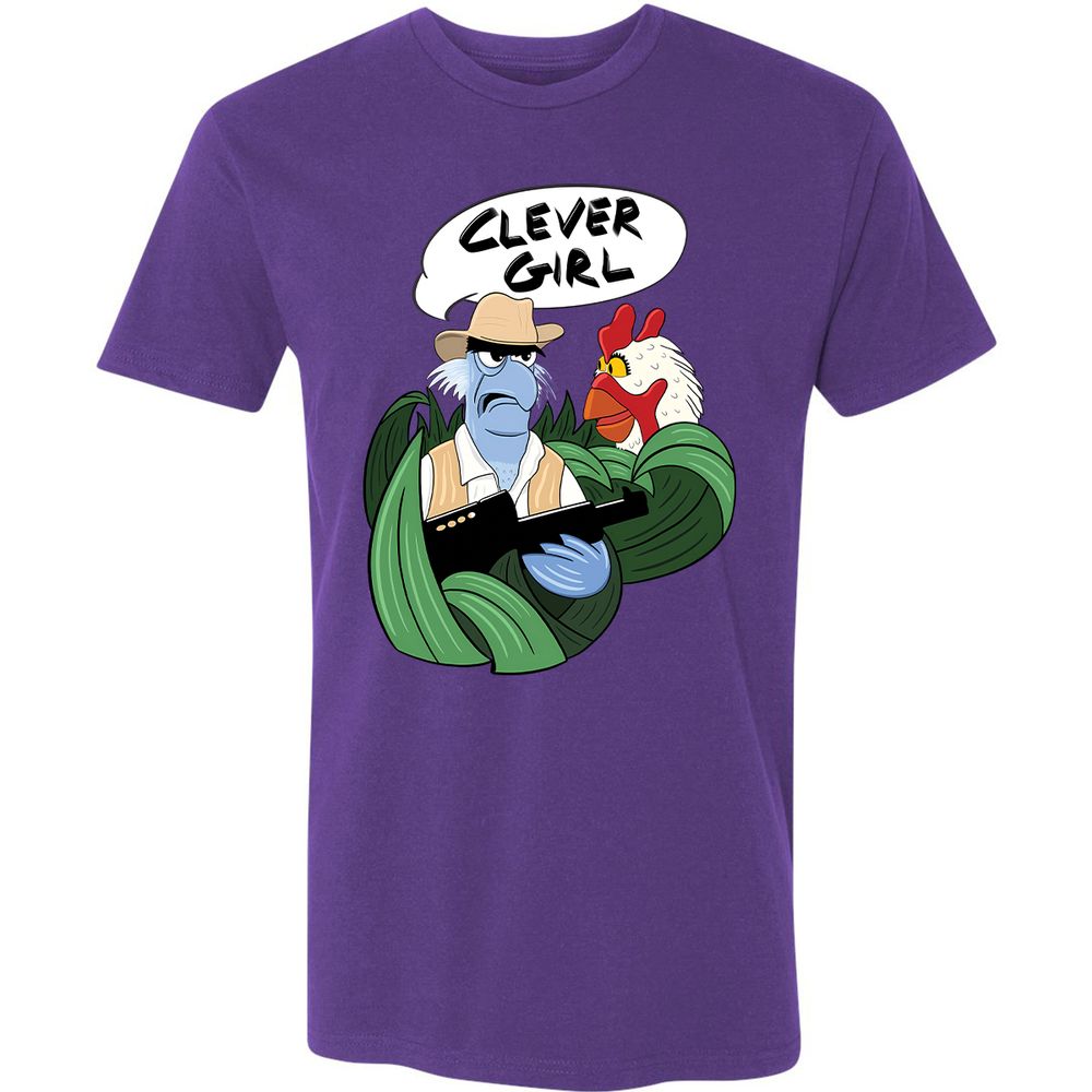Premium Unisex T-Shirt - 5QLEC66E - Purple Rush - 7