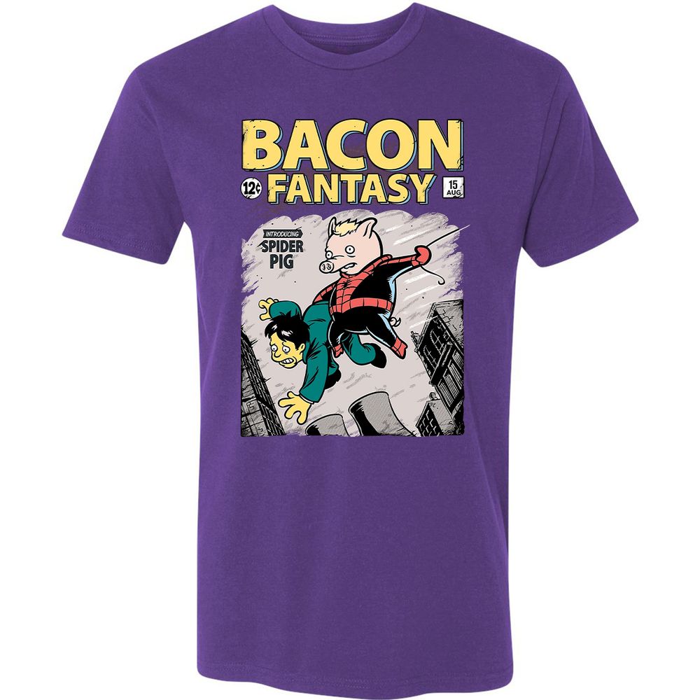 Premium Unisex T-Shirt - GGKLK3SN - Purple Rush - 7