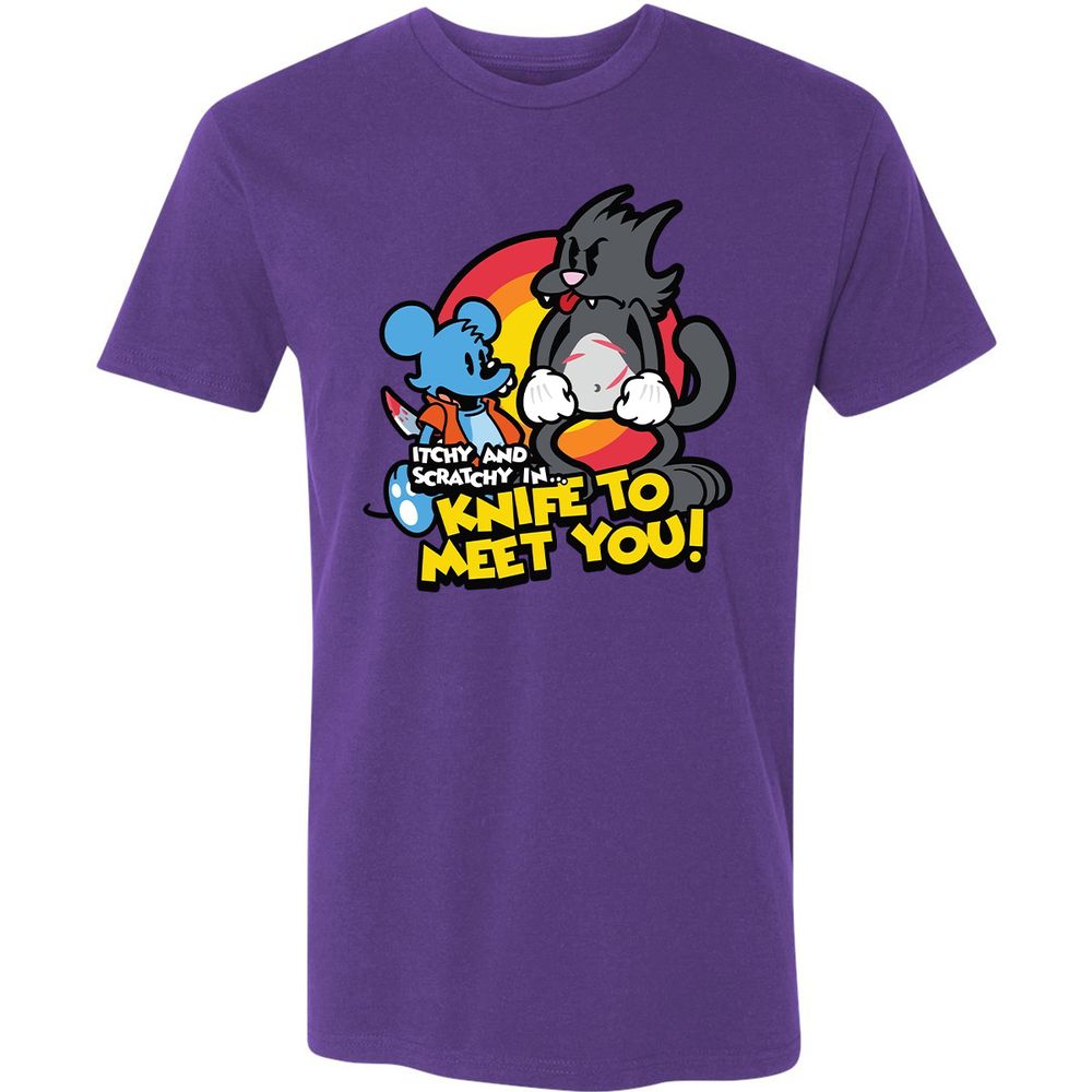 Premium Unisex T-Shirt - TEXCN3X4 - Purple Rush - 7