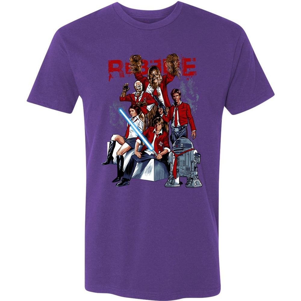 Premium Unisex T-Shirt - V4UPPD7T - Purple Rush - 7