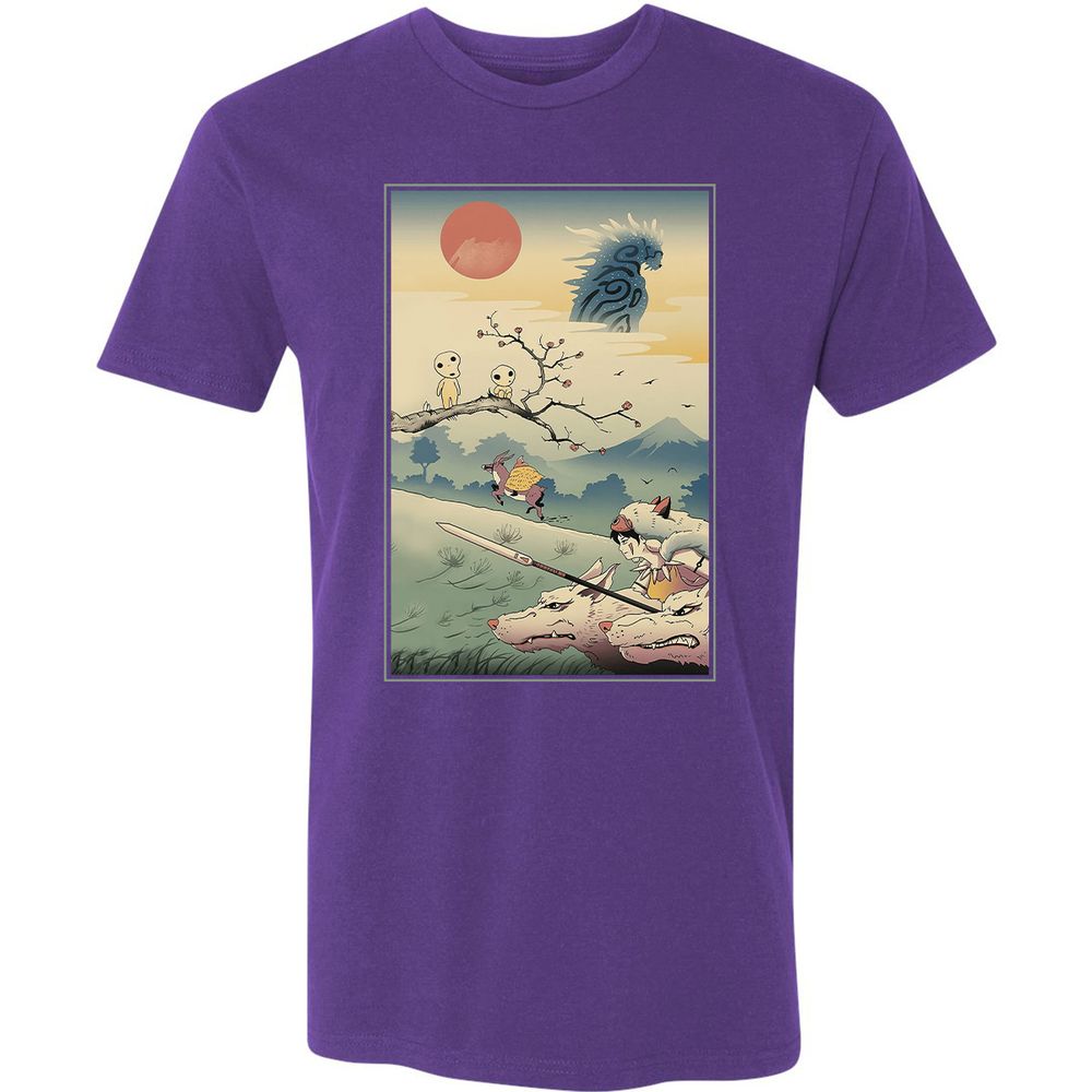 Premium Unisex T-Shirt - ZJVVNNSM - Purple Rush - 7