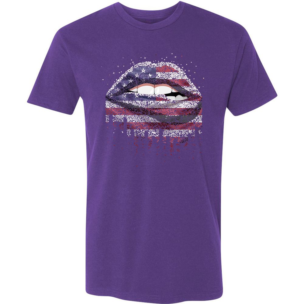 Premium Unisex T-Shirt - QP63JJDJ - Purple Rush - 7