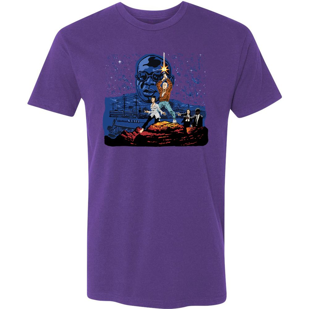 Premium Unisex T-Shirt - 6X59EXB2 - Purple Rush - 7