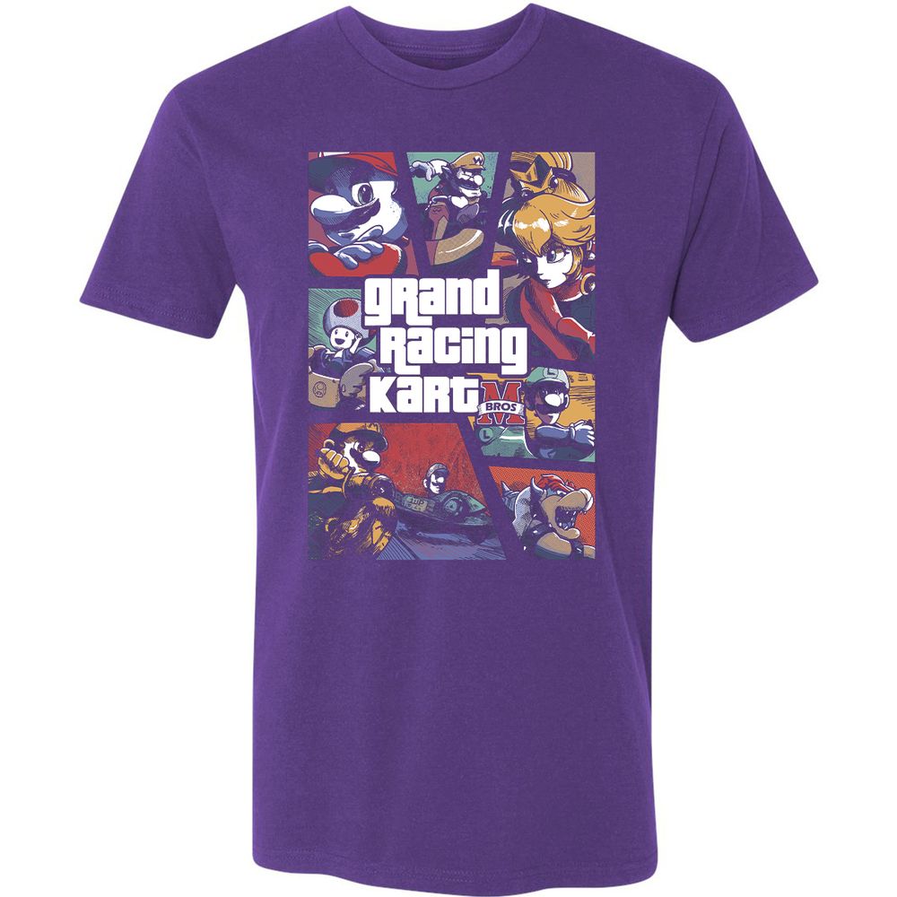 Premium Unisex T-Shirt - GZWXTXYD - Purple Rush - 7