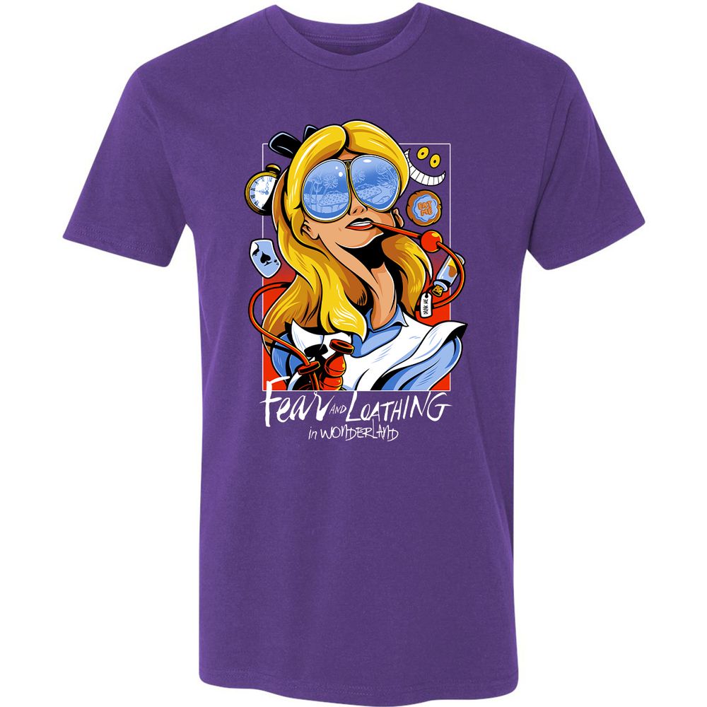 Premium Unisex T-Shirt - N44BB6ZP - Purple Rush - 7