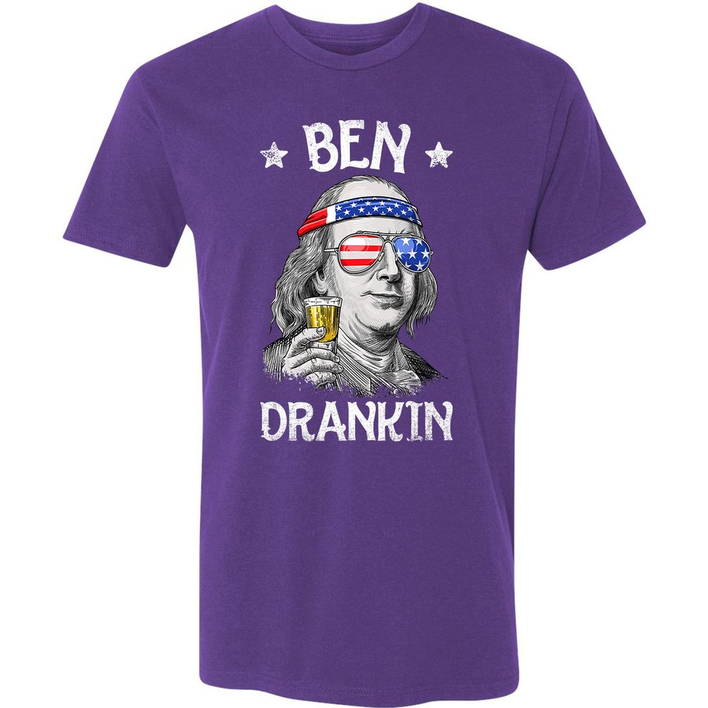 Premium Unisex T-Shirt - 7NJ9JUTQ - Purple Rush - 7