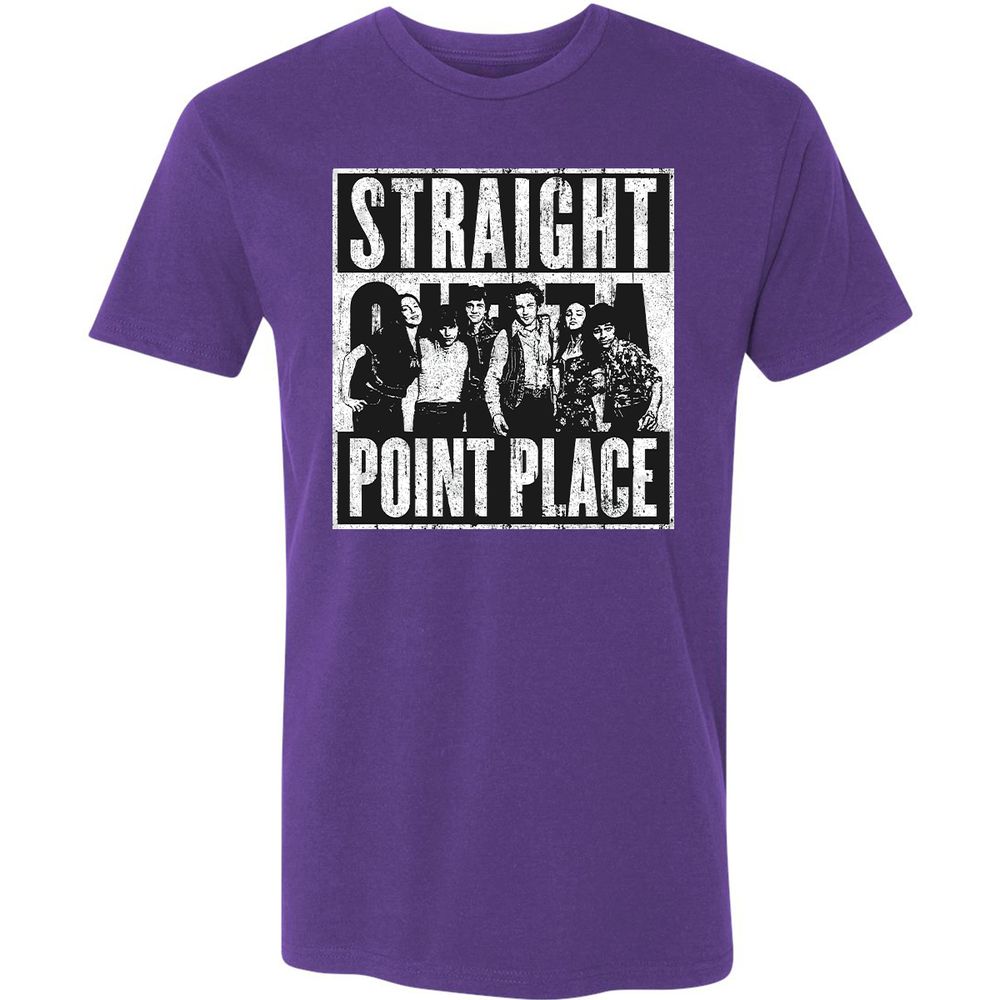 Premium Unisex T-Shirt - QY6SZE6L - Purple Rush - 7