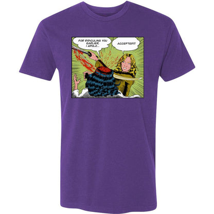 Premium Unisex T-Shirt - 9UEH1FKW - Purple Rush - 7