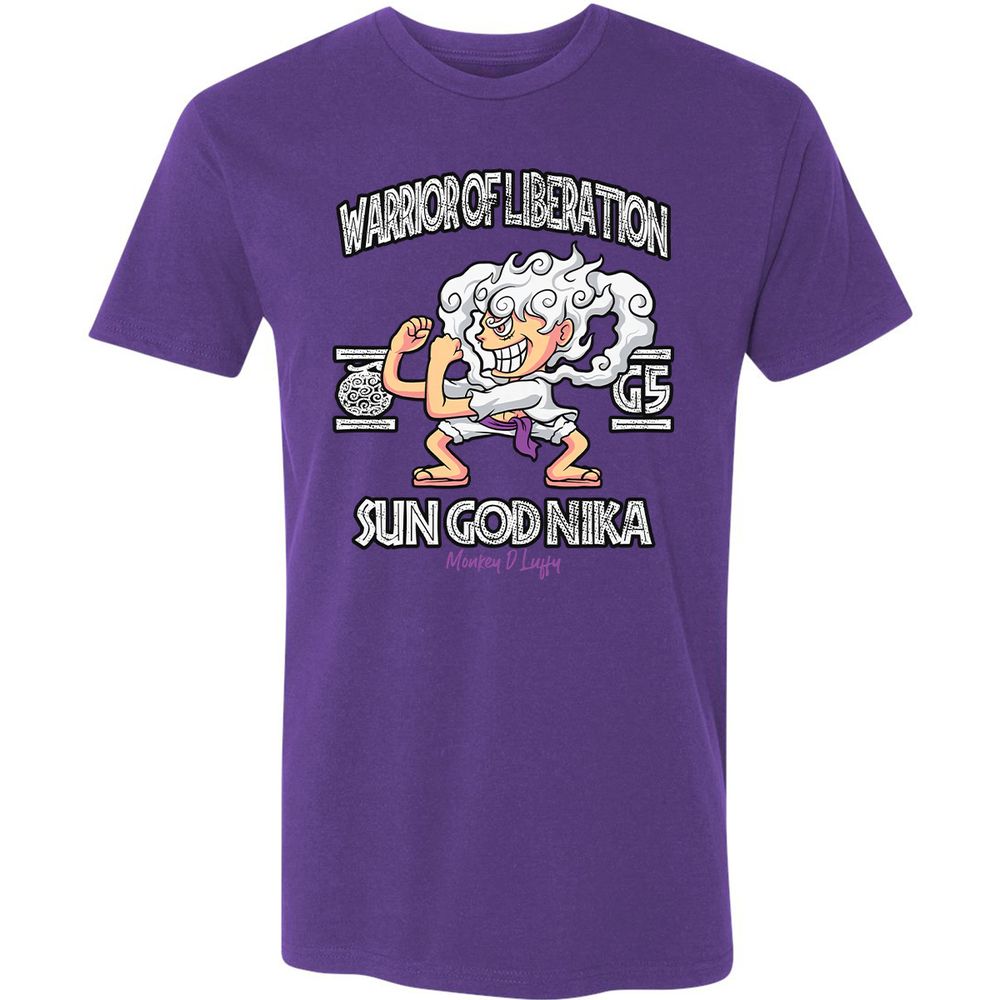 Premium Unisex T-Shirt - 3WSCT9GV - Purple Rush - 7