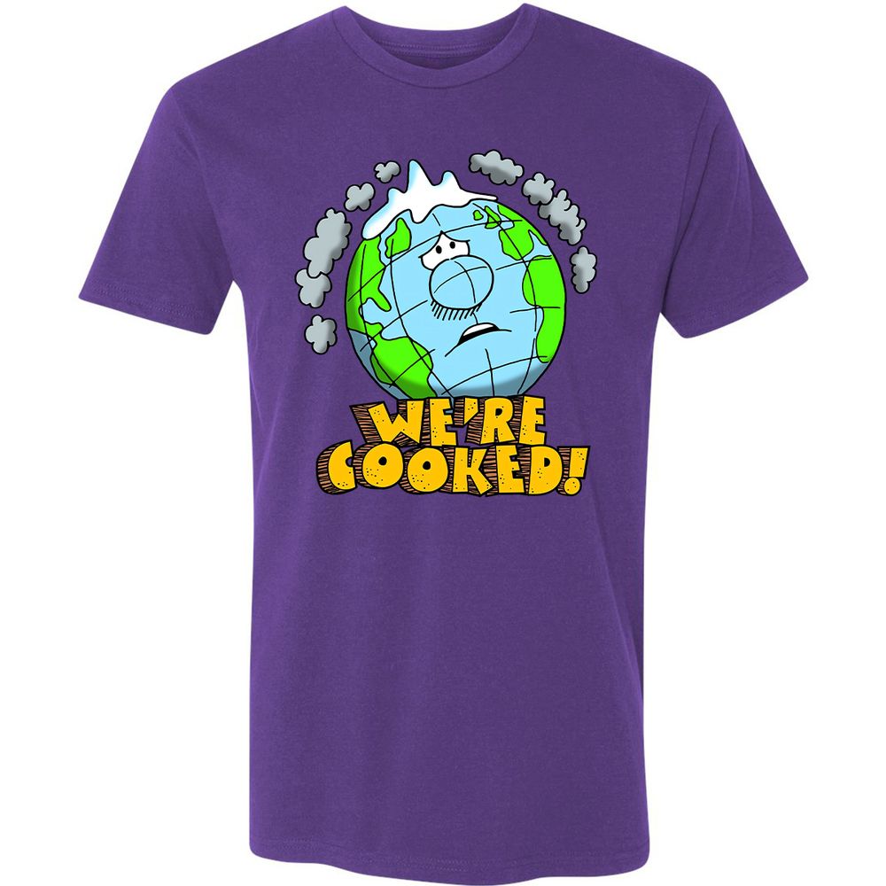 Premium Unisex T-Shirt - TD55S9HV - Purple Rush - 7