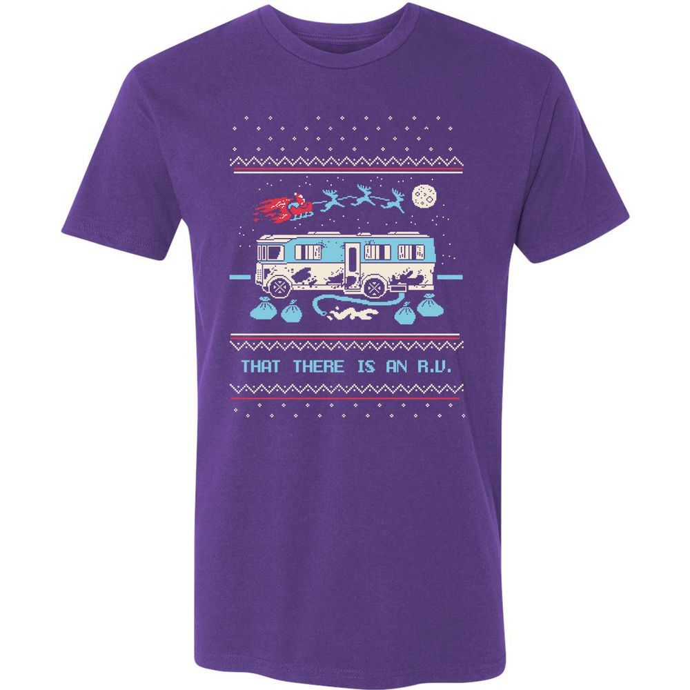 Premium Unisex T-Shirt - AF54V8RB - Purple Rush - 7