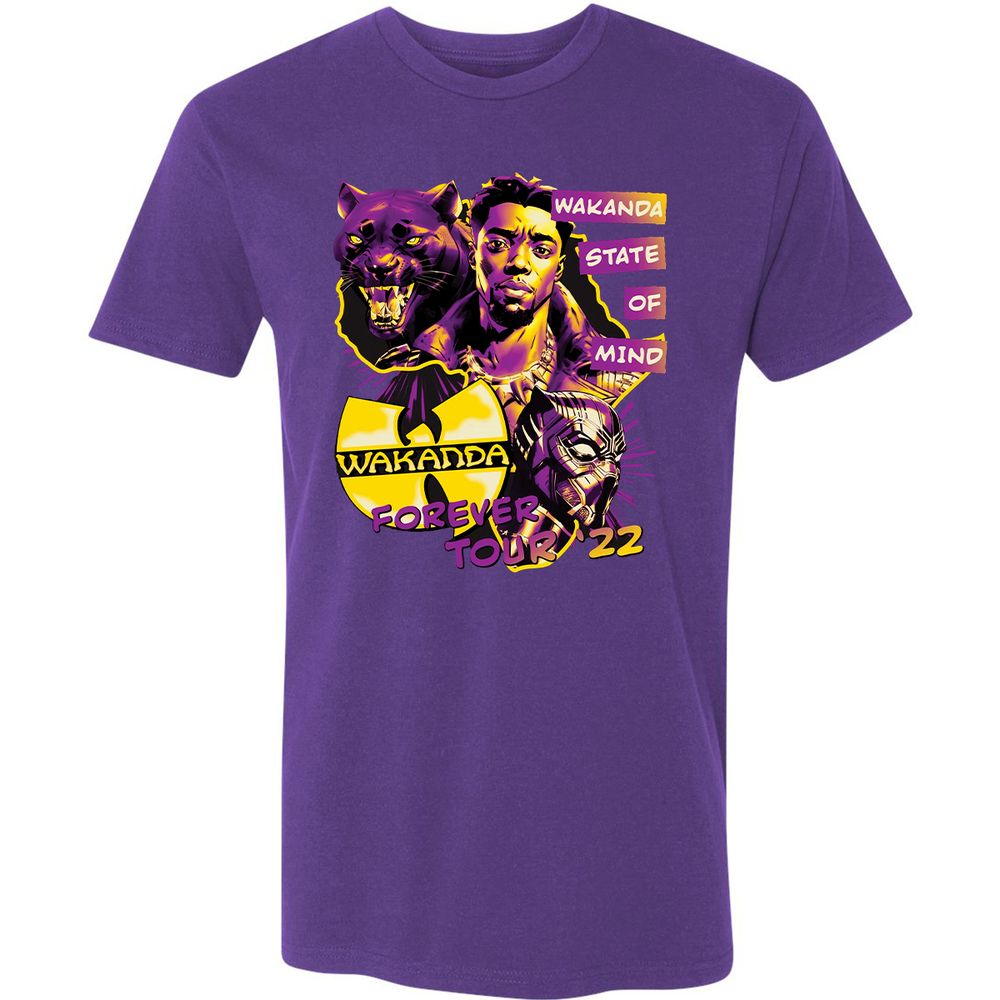 Premium Unisex T-Shirt - L632TNN7 - Purple Rush - 7