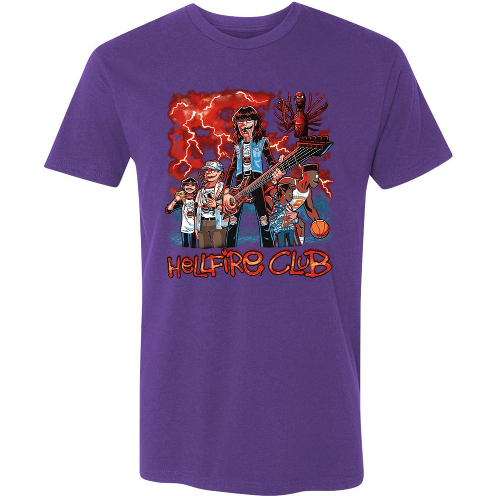 Premium Unisex T-Shirt - Q9RXBAPP - Purple Rush - 7