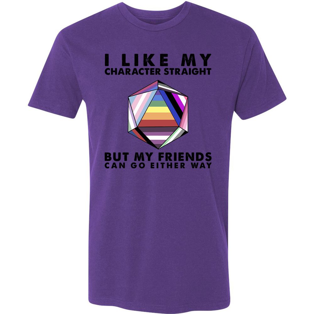 Premium Unisex T-Shirt - WEQ72Z81 - Purple Rush - 7