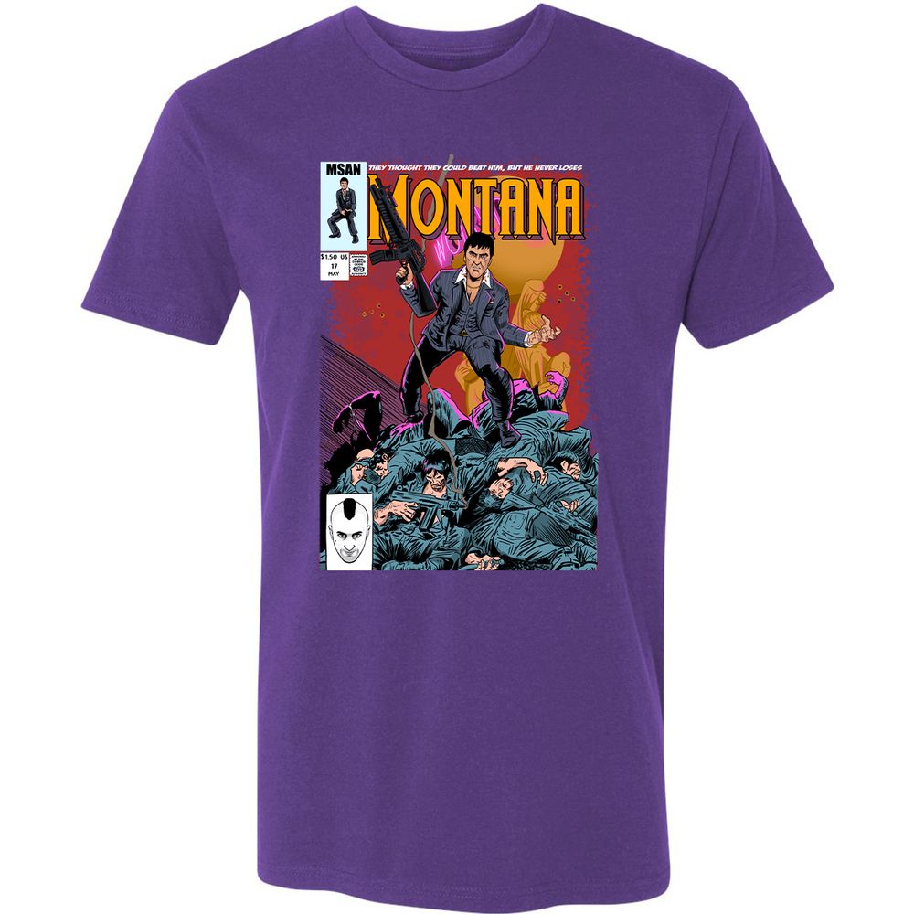 Premium Unisex T-Shirt - 6XNT11YB - Purple Rush - 7