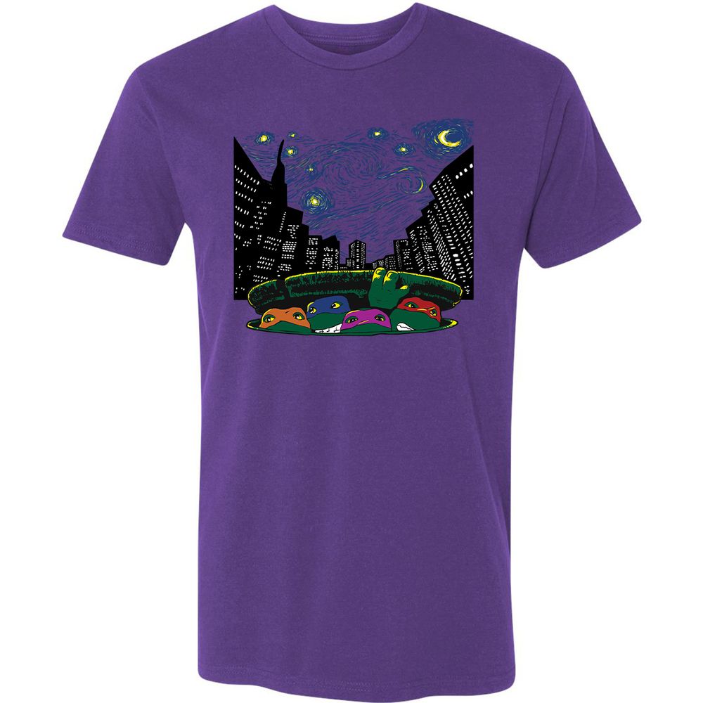 Premium Unisex T-Shirt - W786MJ7H - Purple Rush - 7