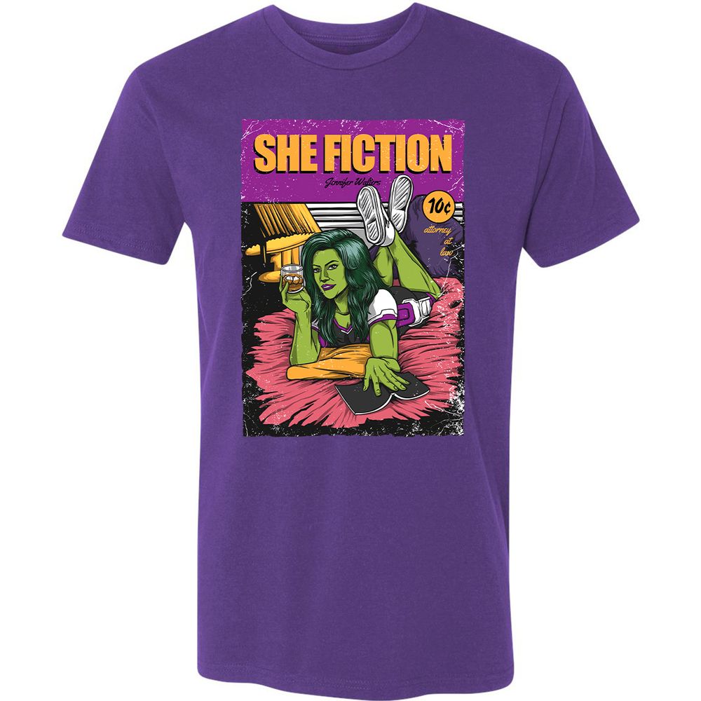 Premium Unisex T-Shirt - N7FDJFWD - Purple Rush - 7