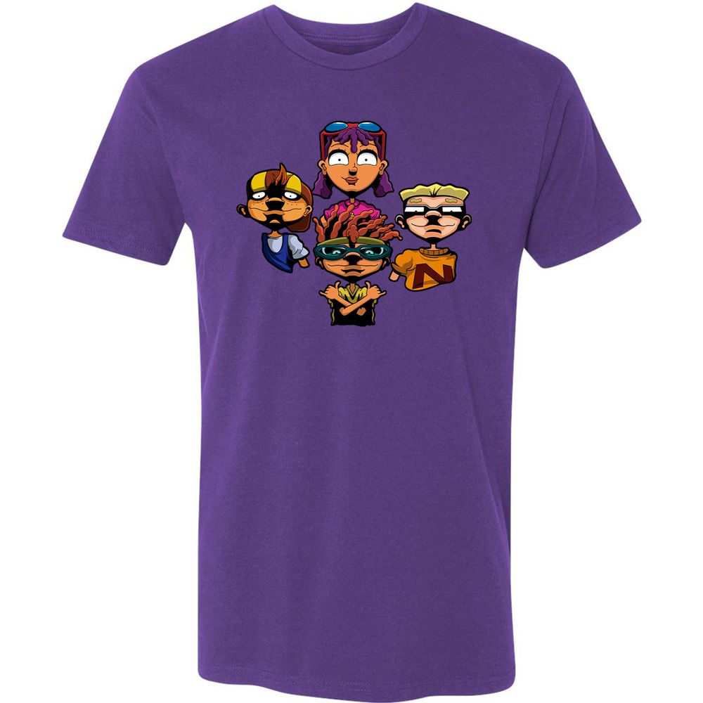 Premium Unisex T-Shirt - ZLPEJZCZ - Purple Rush - 7