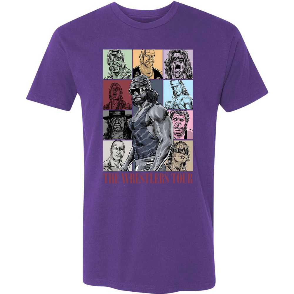 Premium Unisex T-Shirt - XJU21Z6U - Purple Rush - 7