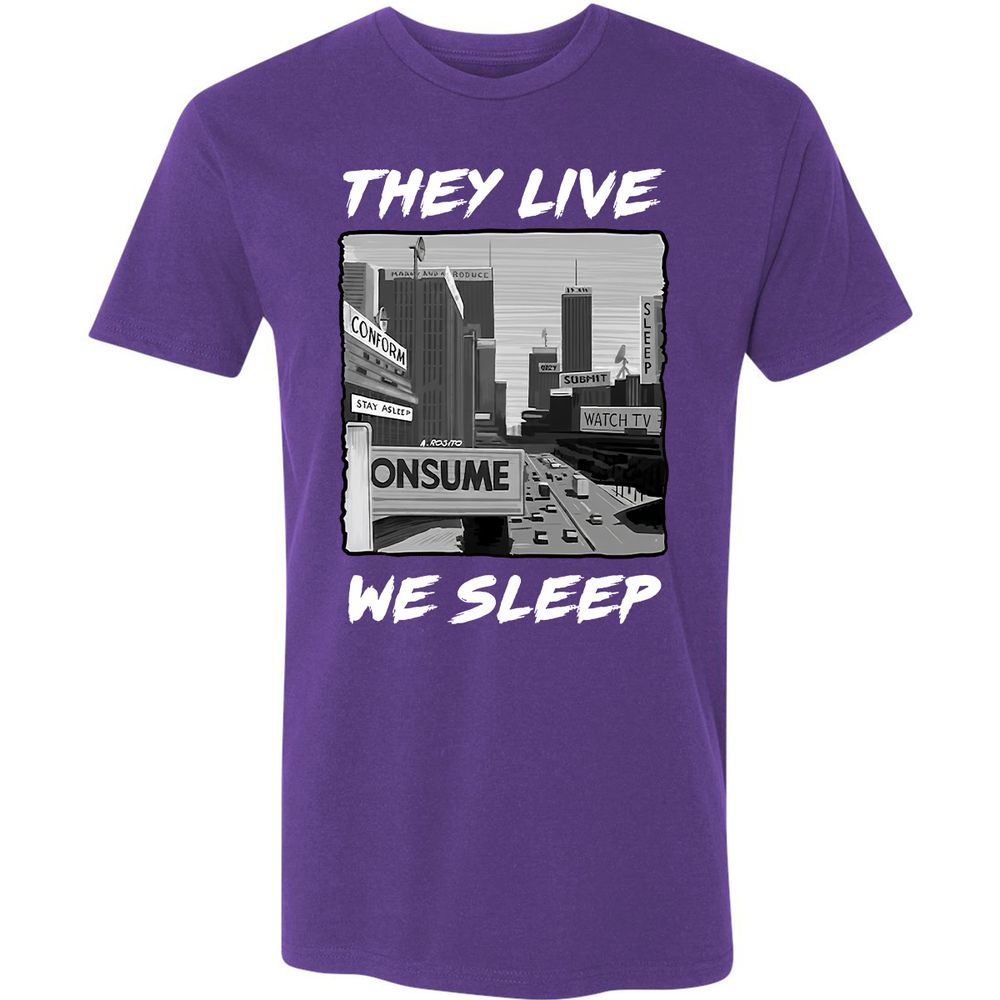 Premium Unisex T-Shirt - 1C69JBX1 - Purple Rush - 7