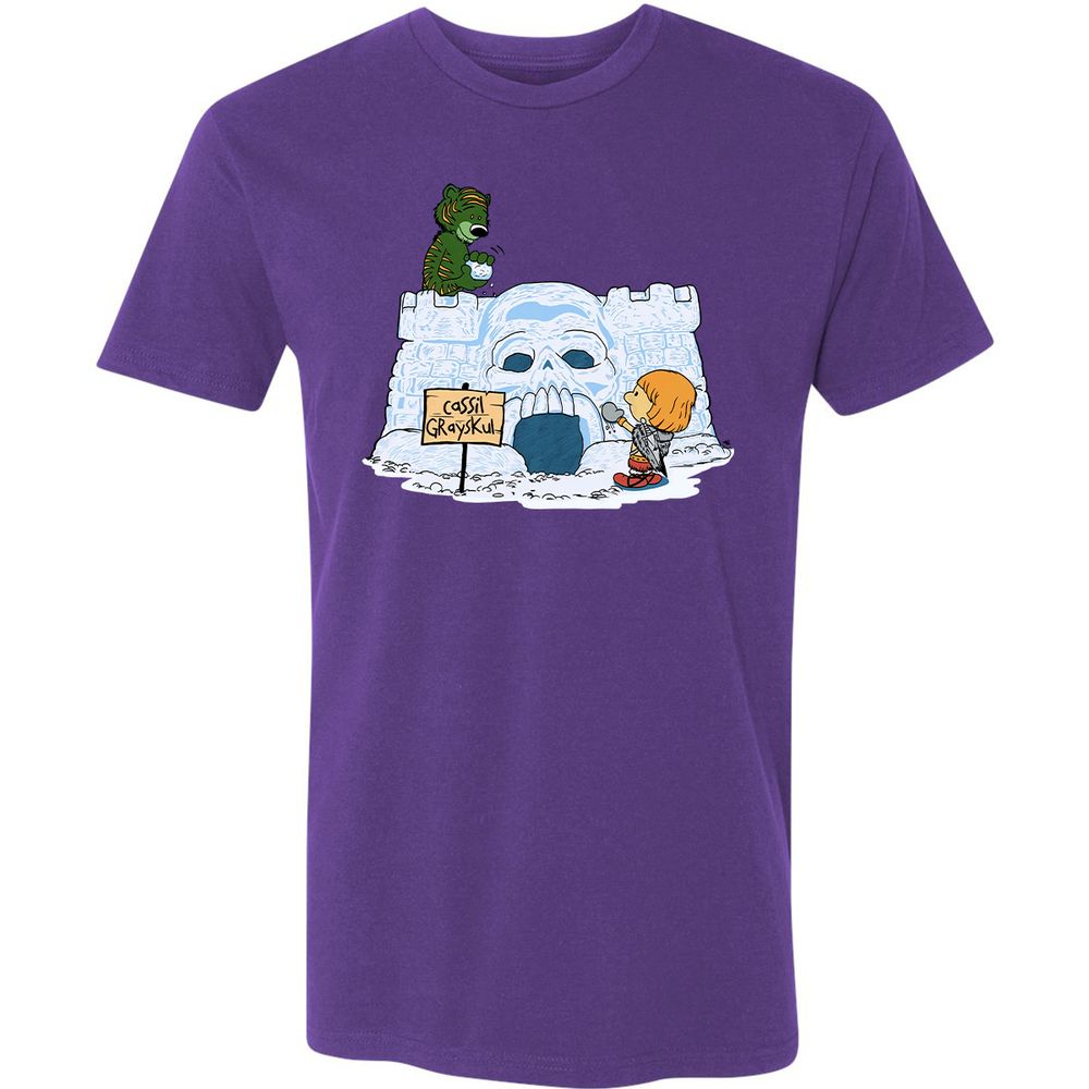 Premium Unisex T-Shirt - Y7S1EBCN - Purple Rush - 7