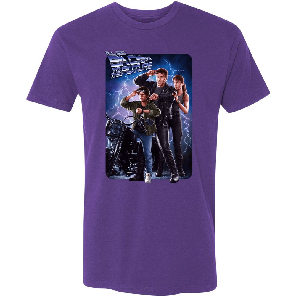 Premium Unisex T-Shirt - 7QUME75Z - Purple Rush - 7