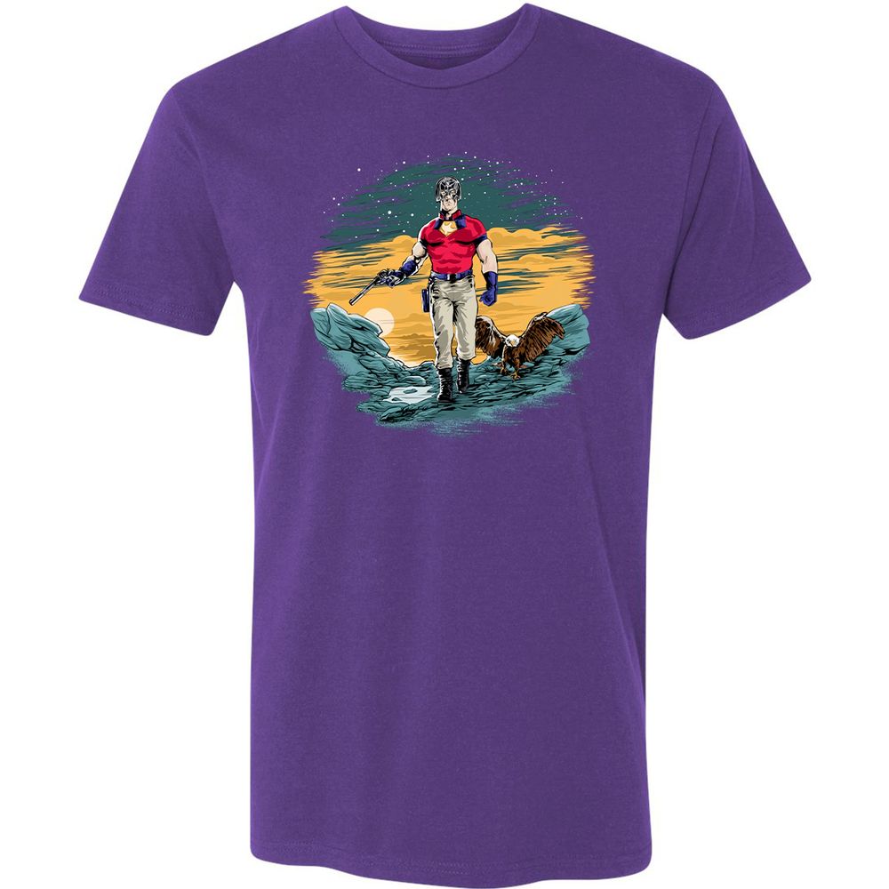 Premium Unisex T-Shirt - JKDZUY6W - Purple Rush - 7