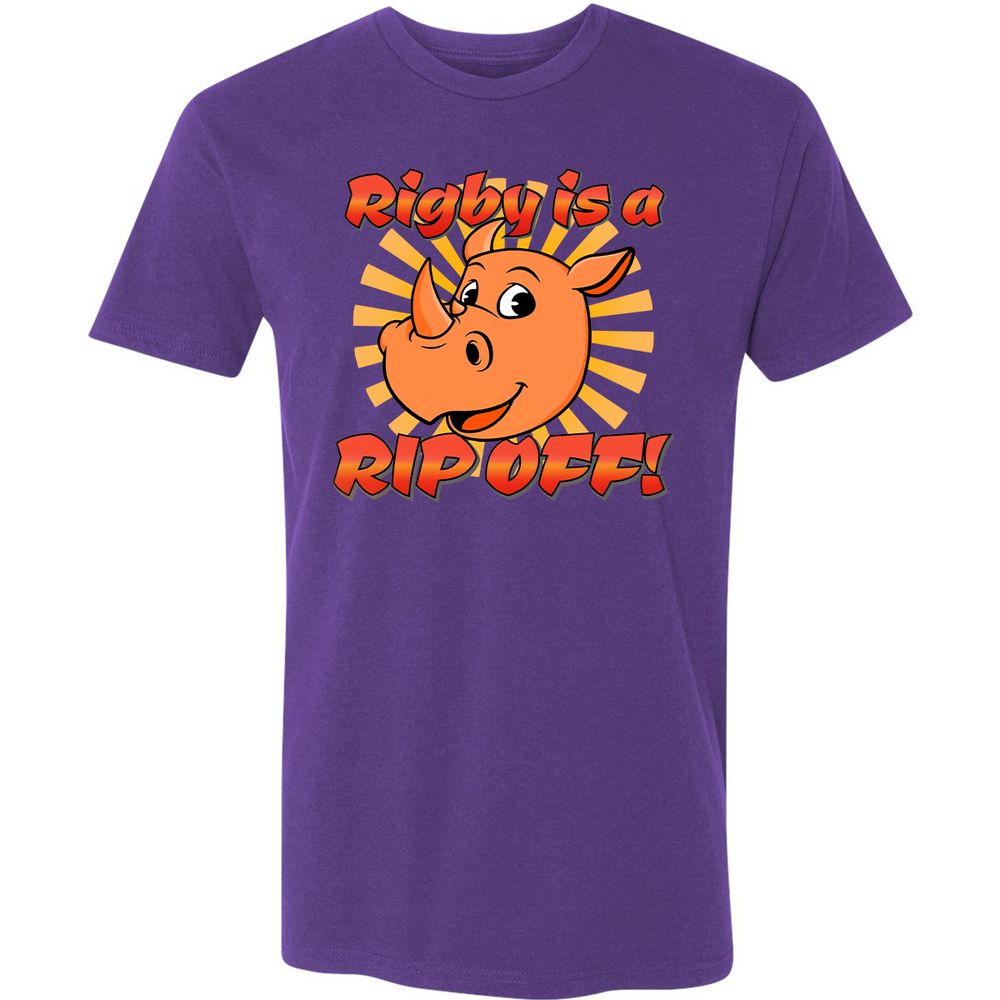 Premium Unisex T-Shirt - UZ8TSBF1 - Purple Rush - 7