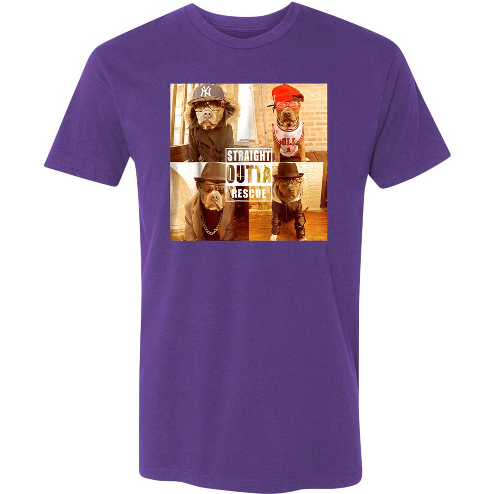 Premium Unisex T-Shirt - GDXUT1QJ - Purple Rush - 7